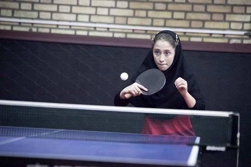مسابقات تنیس روی میز نوجوانان کشور در کرمانشاه برگزار شد
