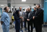 استاندار کرمانشاه از بیمارستان امام خمینی(ره) بازدید کرد