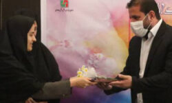 برگزاری مراسم بزرگداشت مقام زن در اداره راهداری کرمانشاه