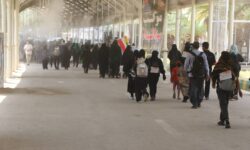 رکوردشکنی در تردد روزانه زوار از مرز خسروی