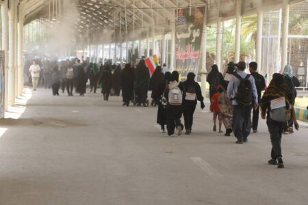 رکوردشکنی در تردد روزانه زوار از مرز خسروی